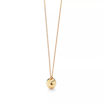 [Clover Jewelry]BALL PENDANT 12.75MM NECKLACE