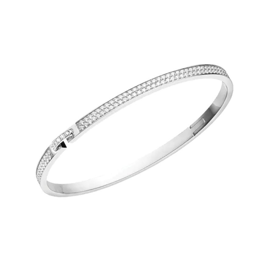 [⭐Clover Jewelry]LIENS VIDENCE DIAMOND PAVED BRACELET