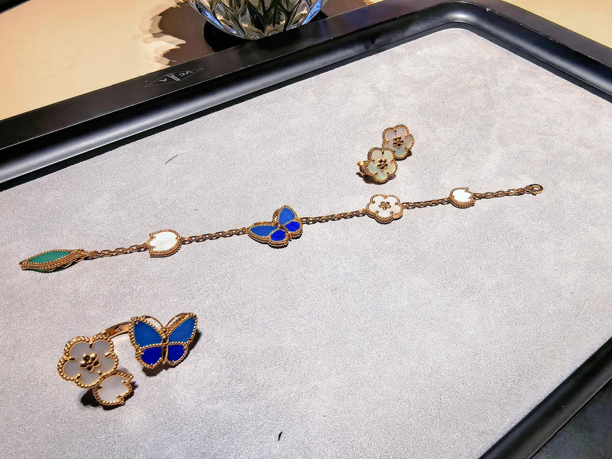 [⭐Clover Jewelry]2026 NEW SPRING LUCKY 5 MOTIF BRACELET