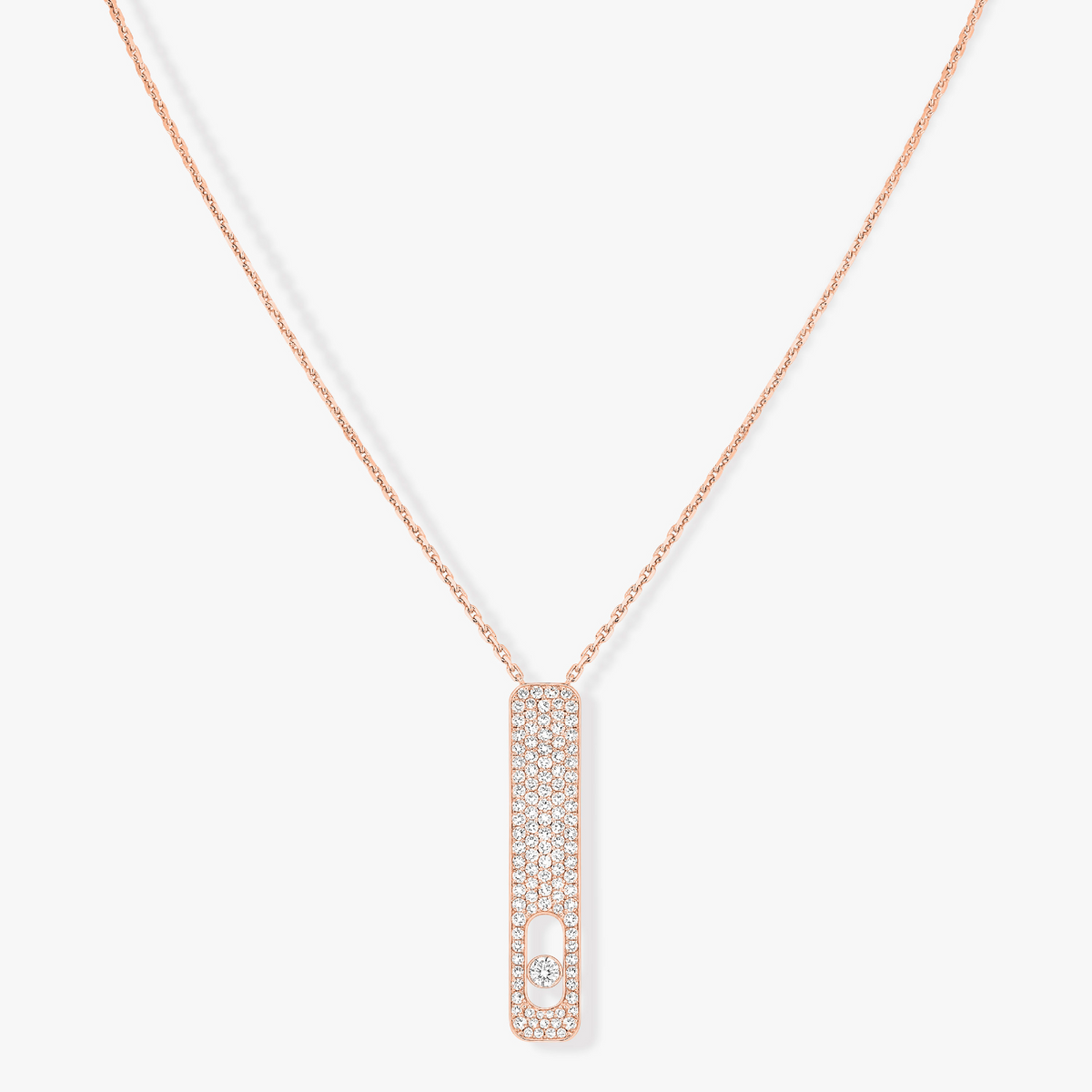 [⭐Clover Jewelry]MY FIRST DIAMOND PAVED NECKLACE