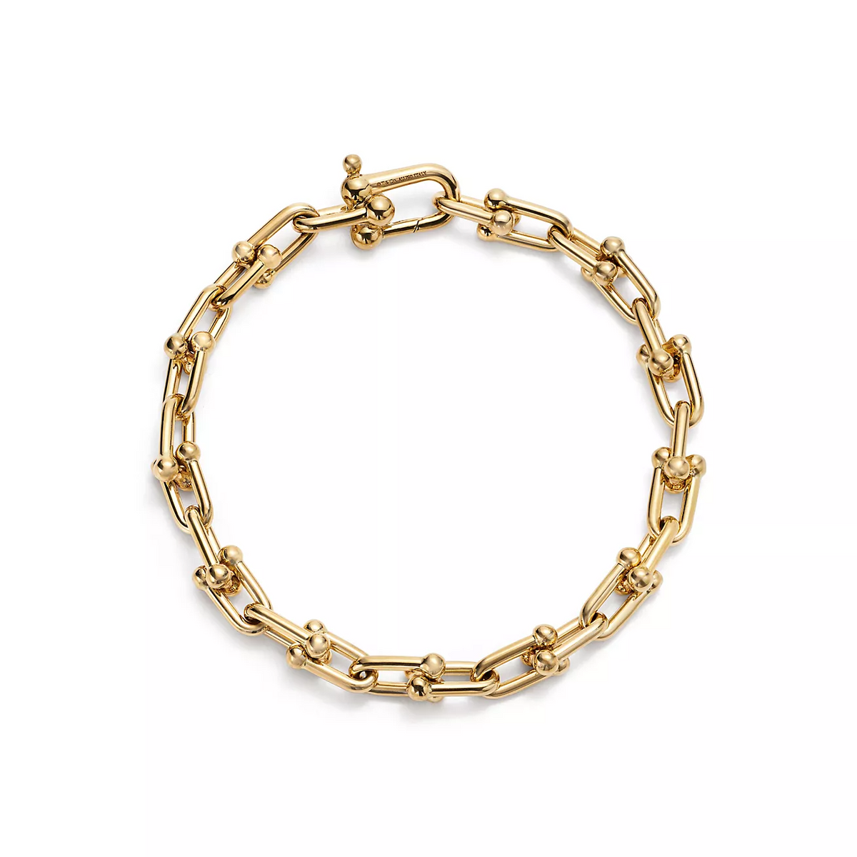 [Clover Jewelry]HARDWEAR SMALL LINK 26 MOTIF GOLD BRACELET