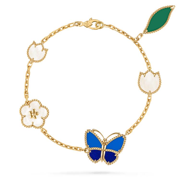 [⭐Clover Jewelry]2026 NEW SPRING LUCKY 5 MOTIF BRACELET