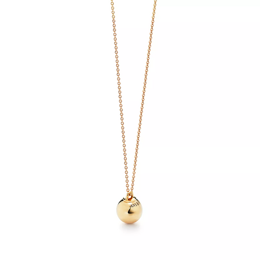 [Clover Jewelry]BALL PENDANT 12.75MM NECKLACE