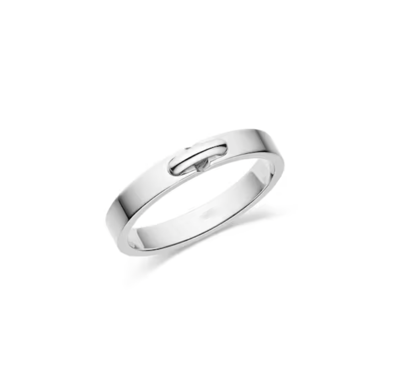 [⭐Clover Jewelry]ALLIANCE LIENS VIDENCE 3MM RING