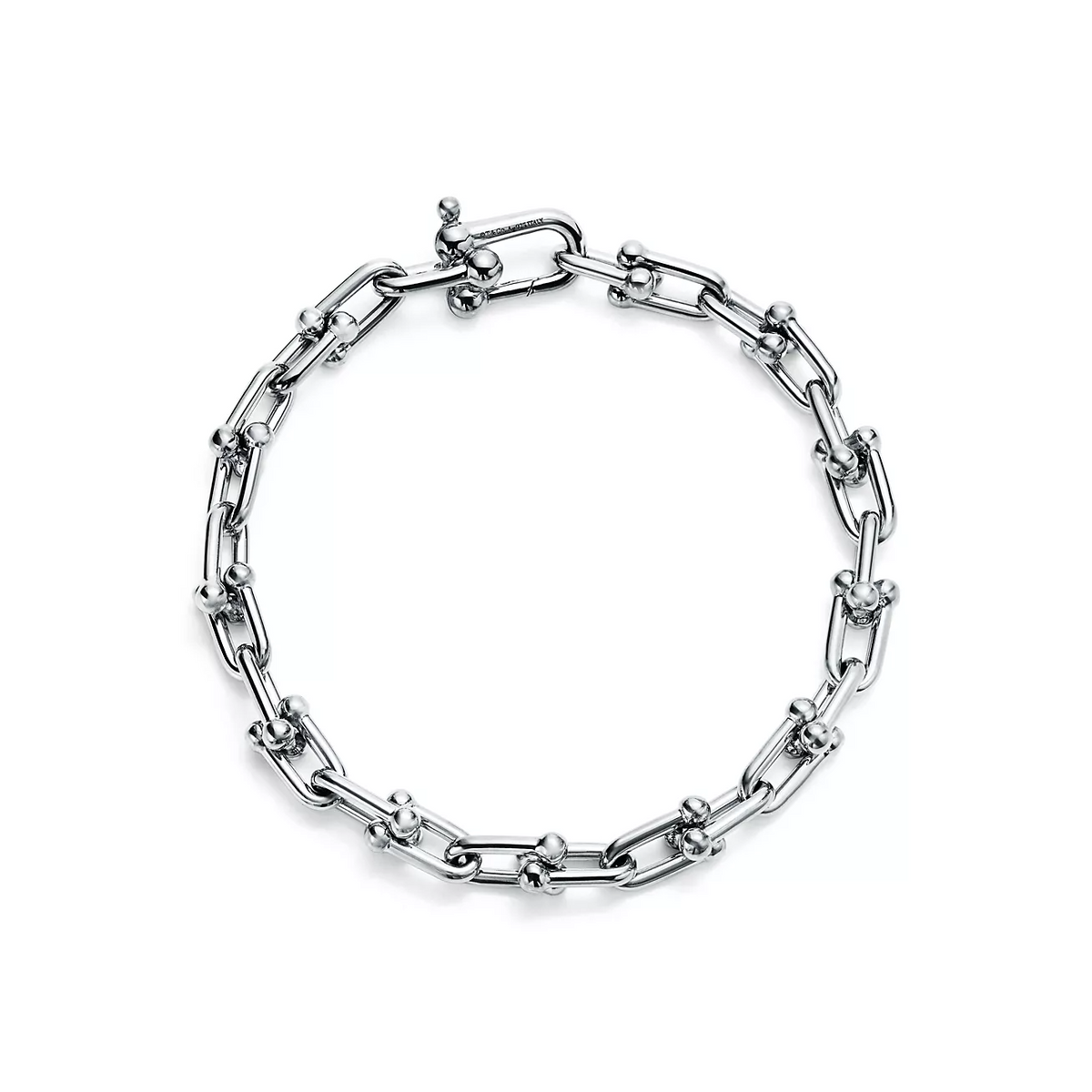 [Clover Jewelry]HARDWEAR SMALL LINK 26 MOTIF SILVER BRACELET