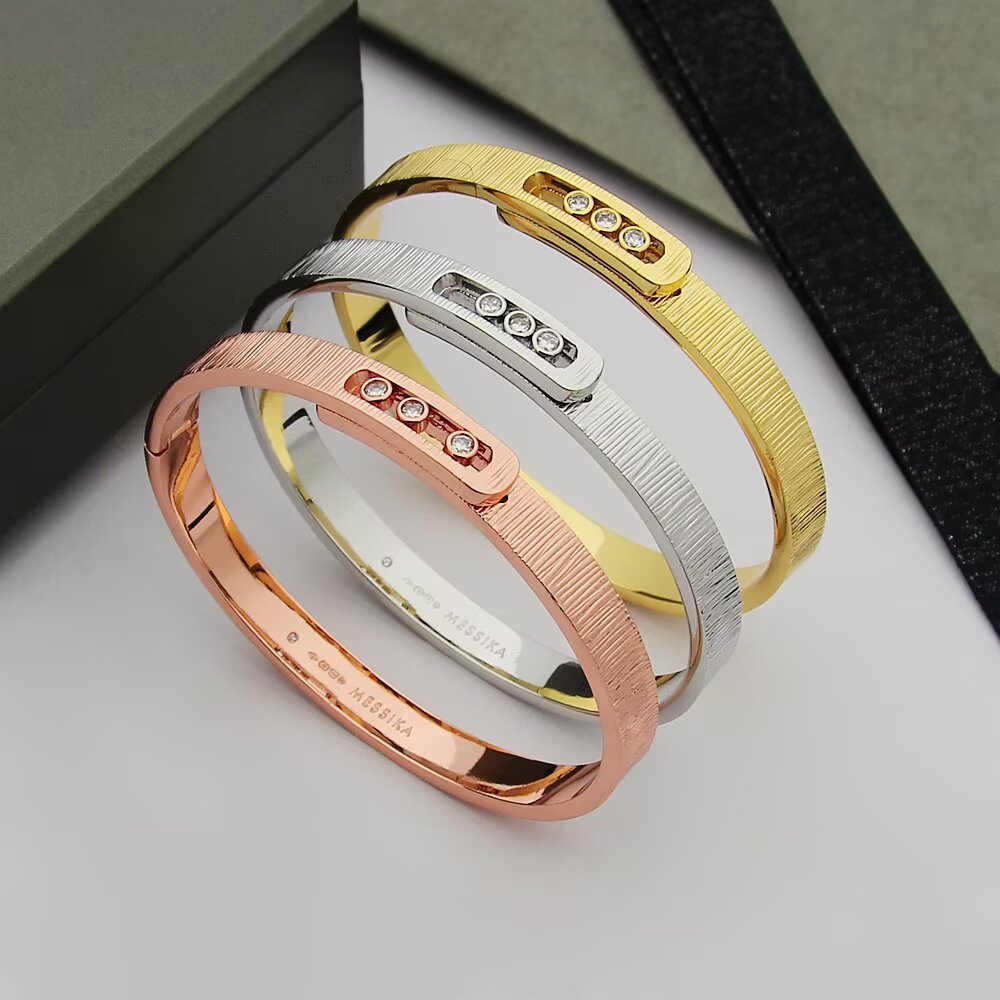 [⭐Clover Jewelry]Move Noa Ciselé bangle