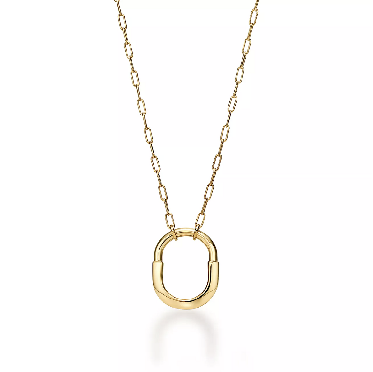 [Clover Jewelry]LOCK NECKLACE GOLD
