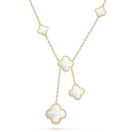 [⭐Clover Jewelry]CLOVER MOTHER OF PEARL NECKLACE 6 MOTIF