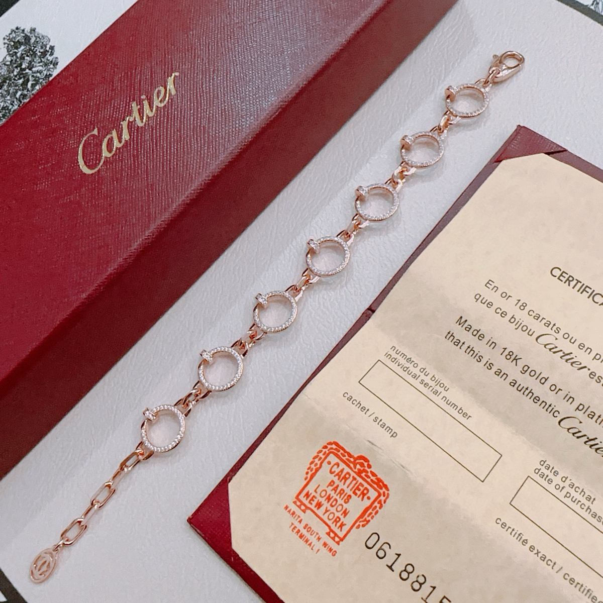 [⭐Clover Jewelry Jewelry] LOVE&JUSTE BRACELET DIAMONDS