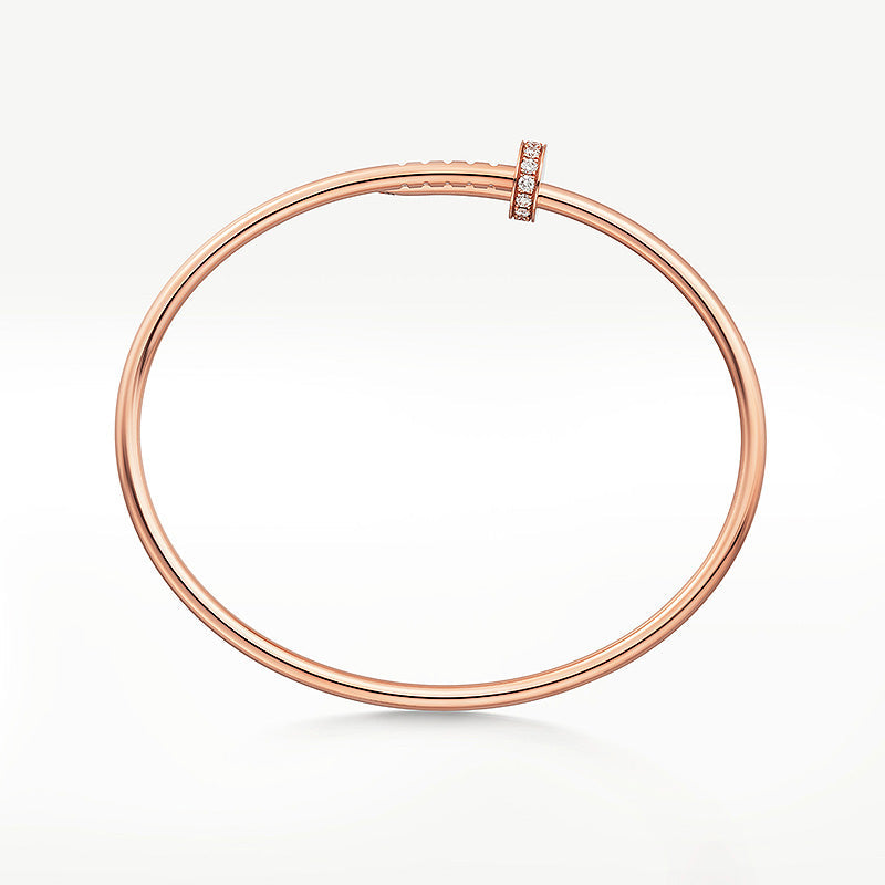 [⭐Clover Jewelry]JUSTE BRACELET 2.5MM DIAMONDS