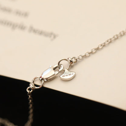 [Clover Jewelry]]wild flower diamond line pendant