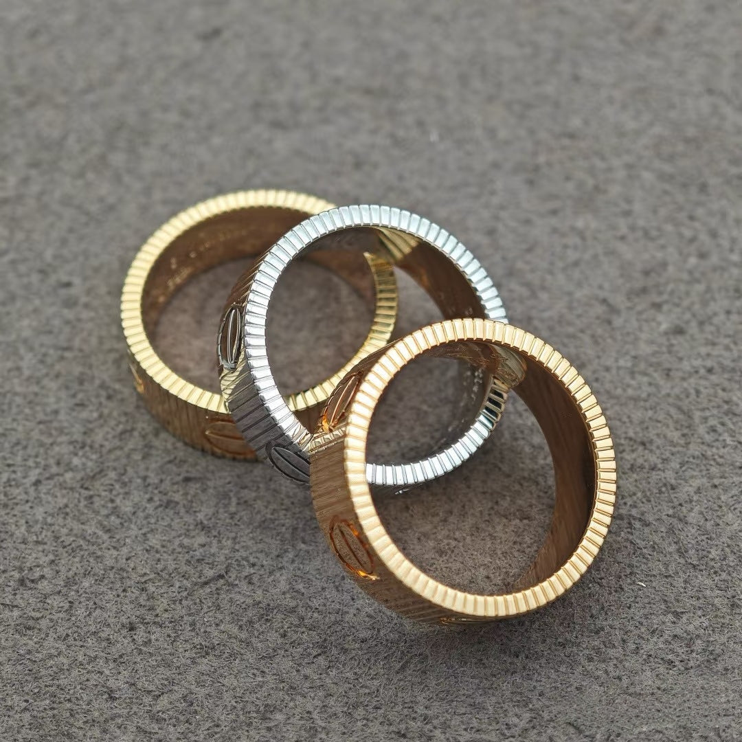 [⭐Clover Jewelry]LOVE 6.5MM RING