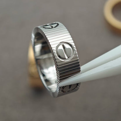 [⭐Clover Jewelry]LOVE 6.5MM RING
