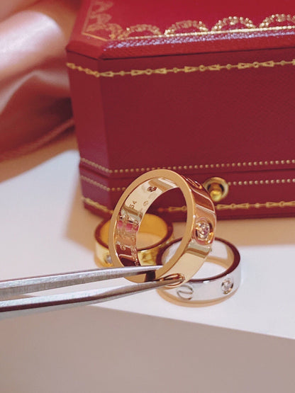 [⭐Clover Jewelry]Three-Diamond Ring