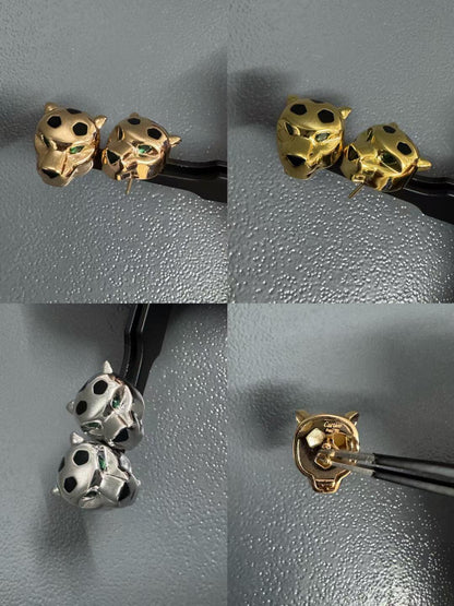 [⭐Clover Jewelry]CHRRTAH-PRINT STUD EARRINGS, THREE COLORS