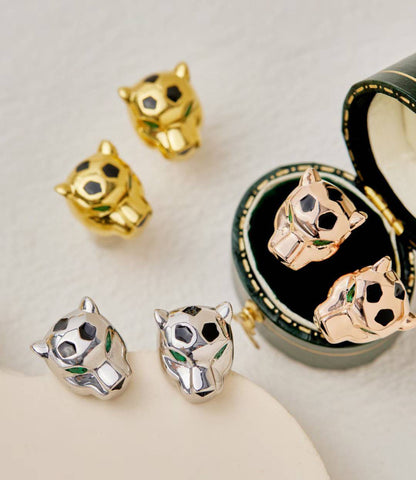 [⭐Clover Jewelry]CHRRTAH-PRINT STUD EARRINGS, THREE COLORS