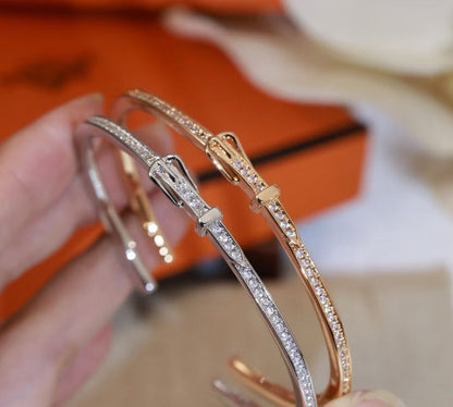 [⭐Clover Jewelry]DIAMOND-ENCRUSTED BRACELET THREE COLORS
