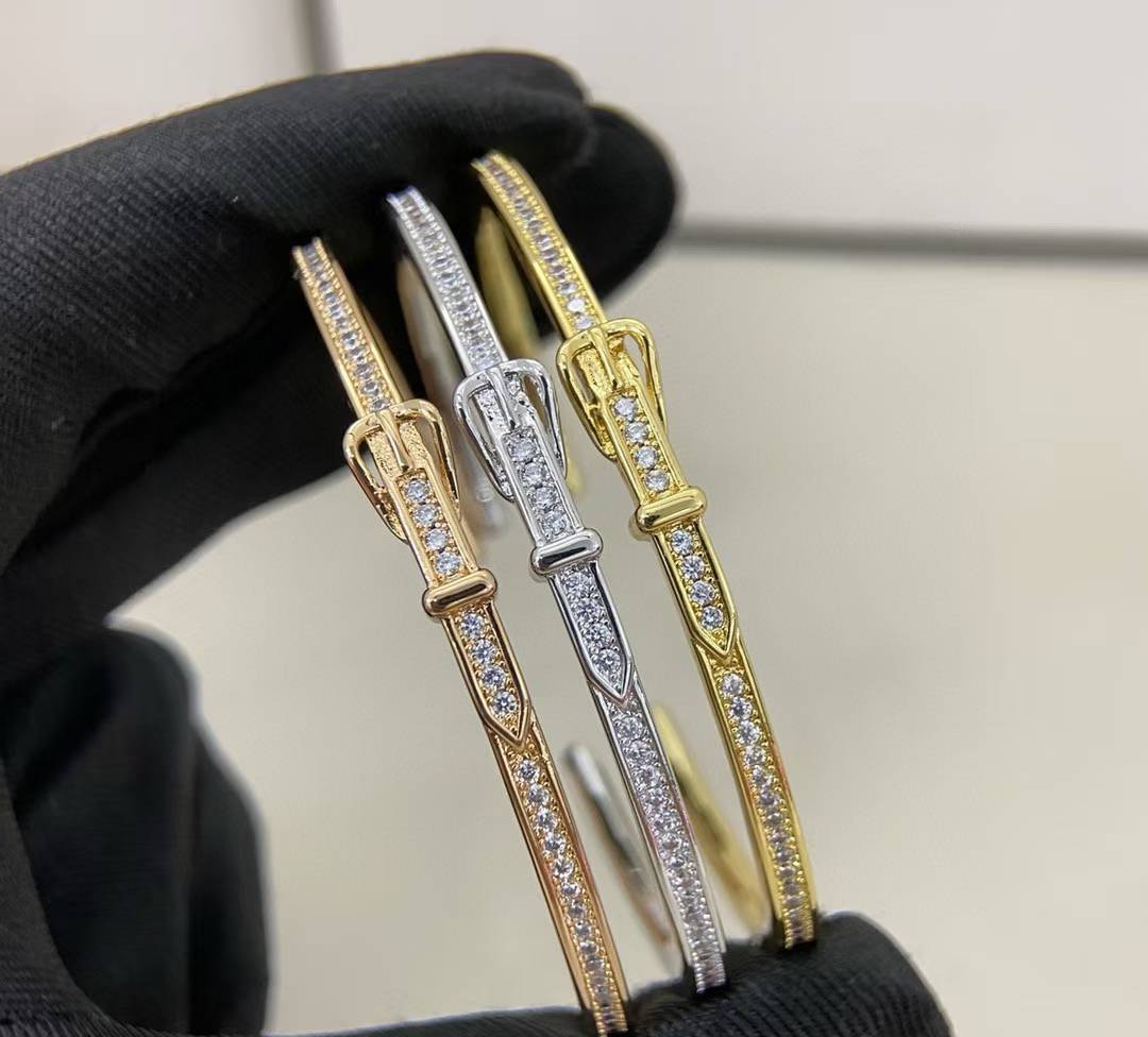 [⭐Clover Jewelry]DIAMOND-ENCRUSTED BRACELET THREE COLORS