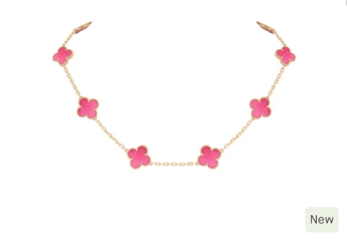 [⭐Clover Jewelry]26 NEW PINK BUBBLE ENAMEL SET
