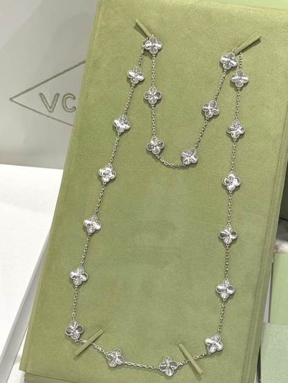 [⭐Clover Jewelry]CLOVER 20 MOTIFS SILVER LASER