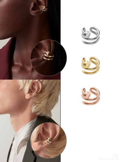 [⭐Clover Jewelry]Single-ear clip