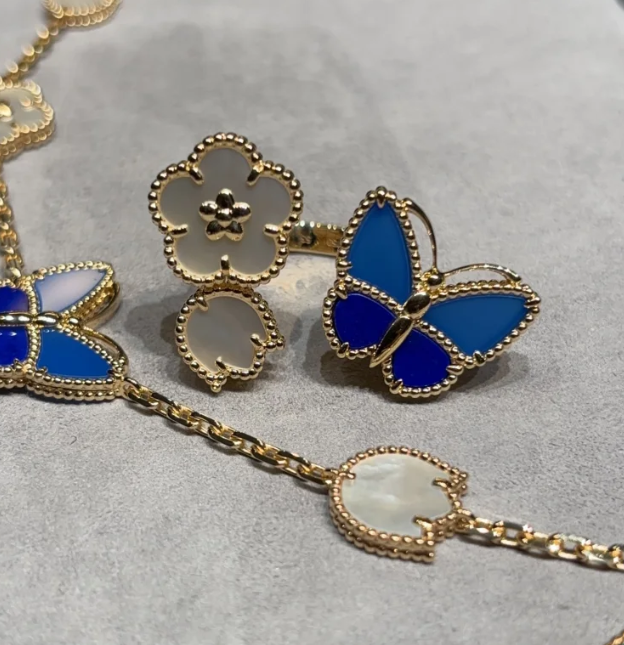 [⭐Clover Jewelry]2026 NEW TWIN BUTTERFLY LUCKY RING