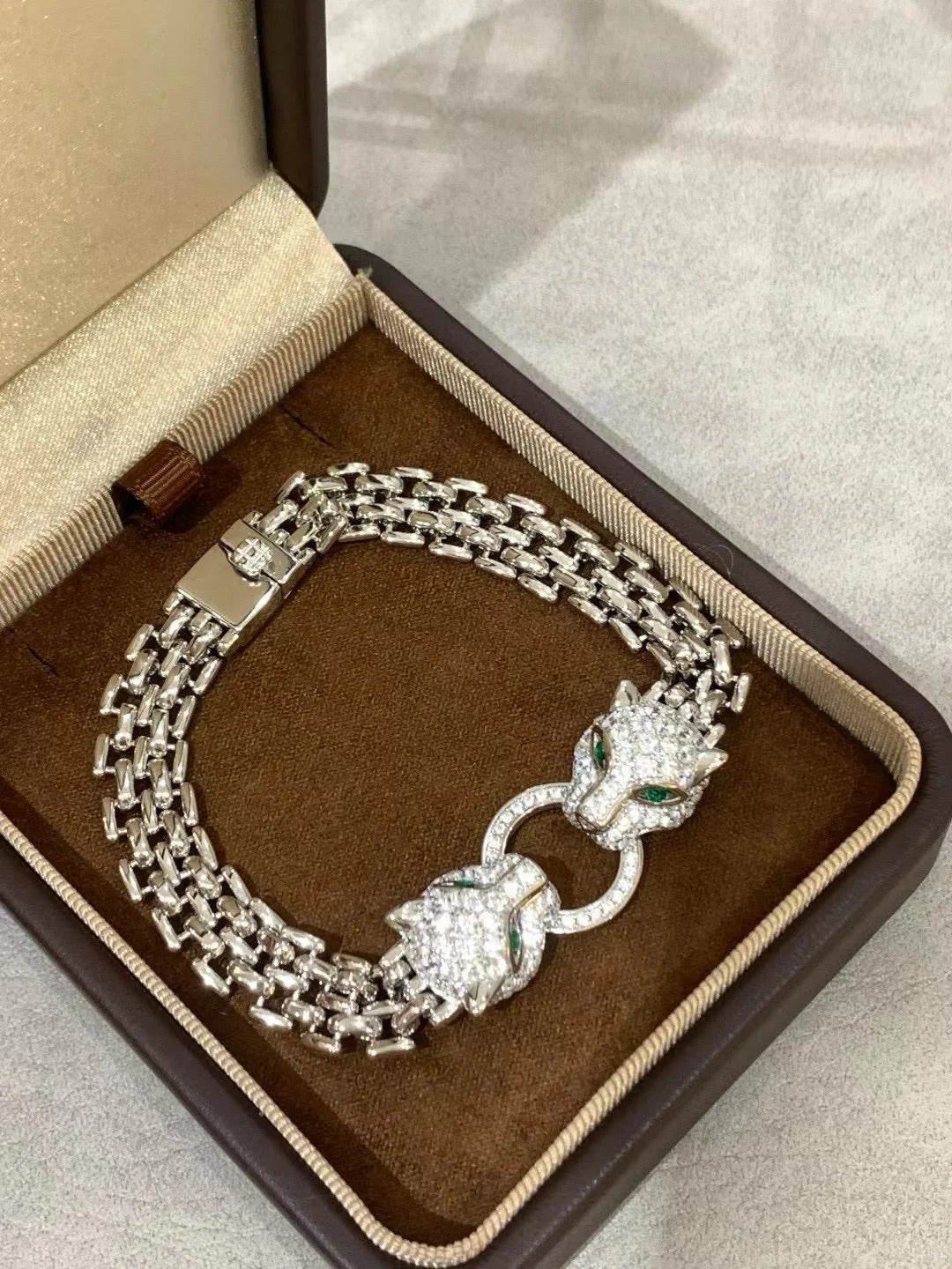 [⭐Clover Jewelry] DOUBLE PANTHER BRACELET