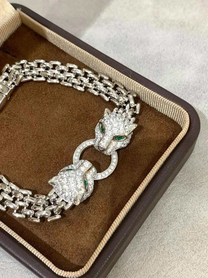 [⭐Clover Jewelry] DOUBLE PANTHER BRACELET