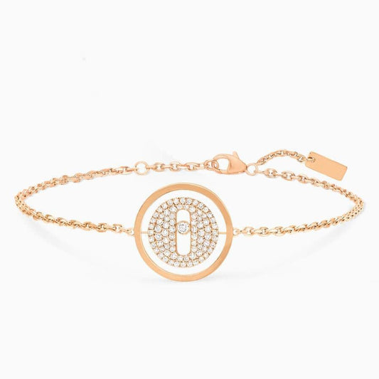 [⭐Clover Jewelry]Demo MOVE DIAMOND PAVED BRACELET