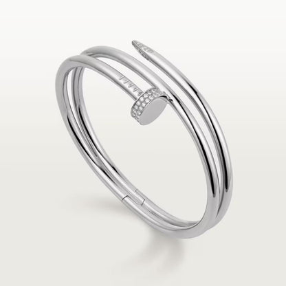 [⭐Clover Jewelry]JUSTE BRACELET 3.5MM DOUBLE ROW DIAMOND