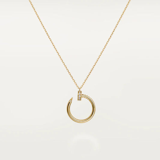 [⭐Clover Jewelry]JUSTE NECKLACE GOLD