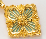[⭐Clover Jewelry] B.C.L SMALL SIZE  ENAMEL NECKLACE（Various colors)