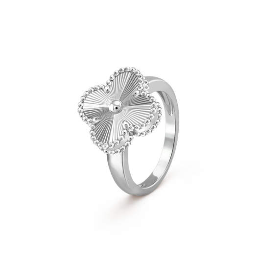 [⭐Clover Jewelry]CLOVER SILVER RING