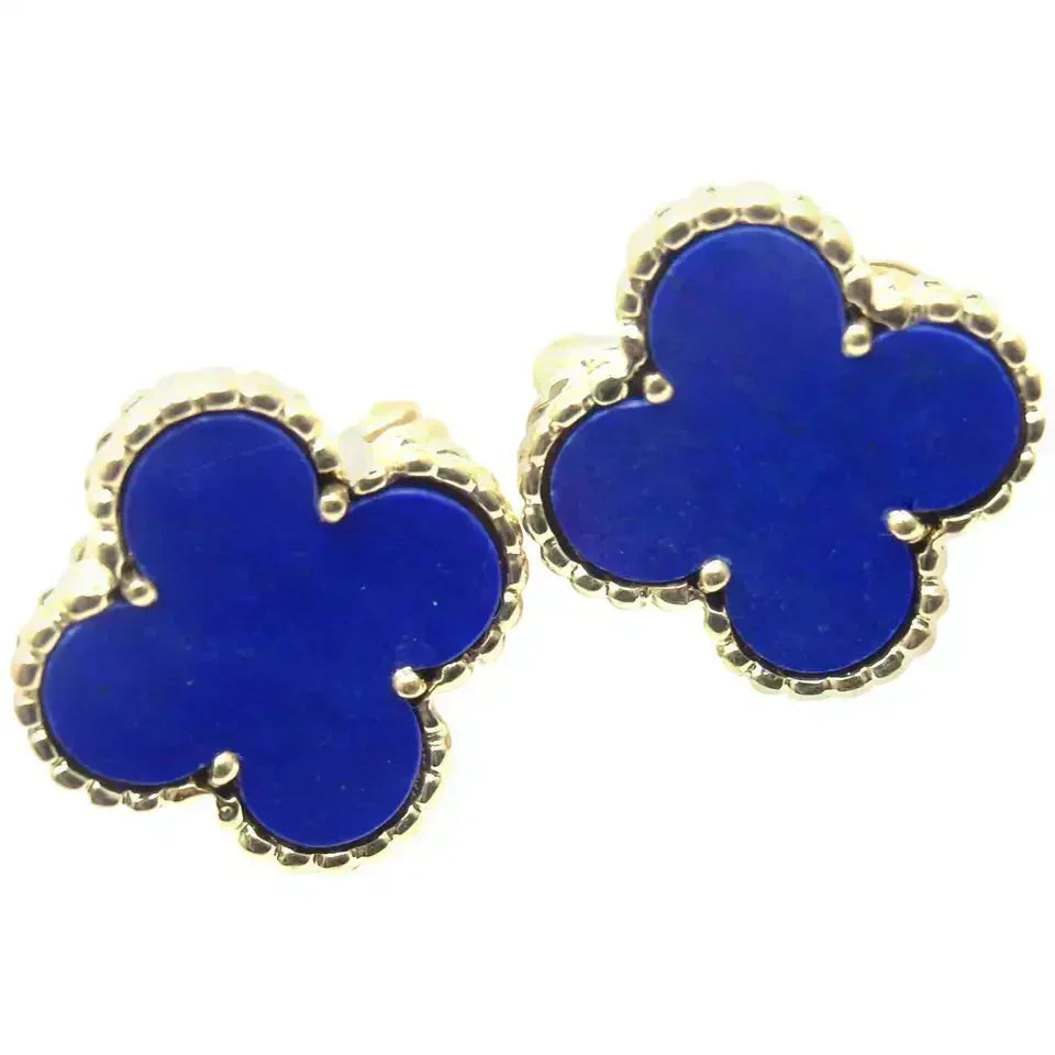 [⭐Clover Jewelry]CLOVER MINI 9.5MM TURQUOISE EARRINGS