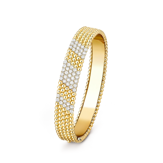 [⭐Clover Jewelry]  FIVE-ROW DIAMOND BRACELET
