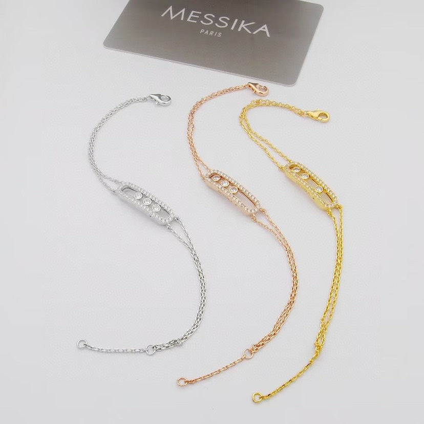 [⭐Clover Jewelry] Move Classique pavé bracelet