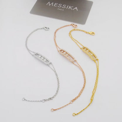 [⭐Clover Jewelry] Move Classique pavé bracelet
