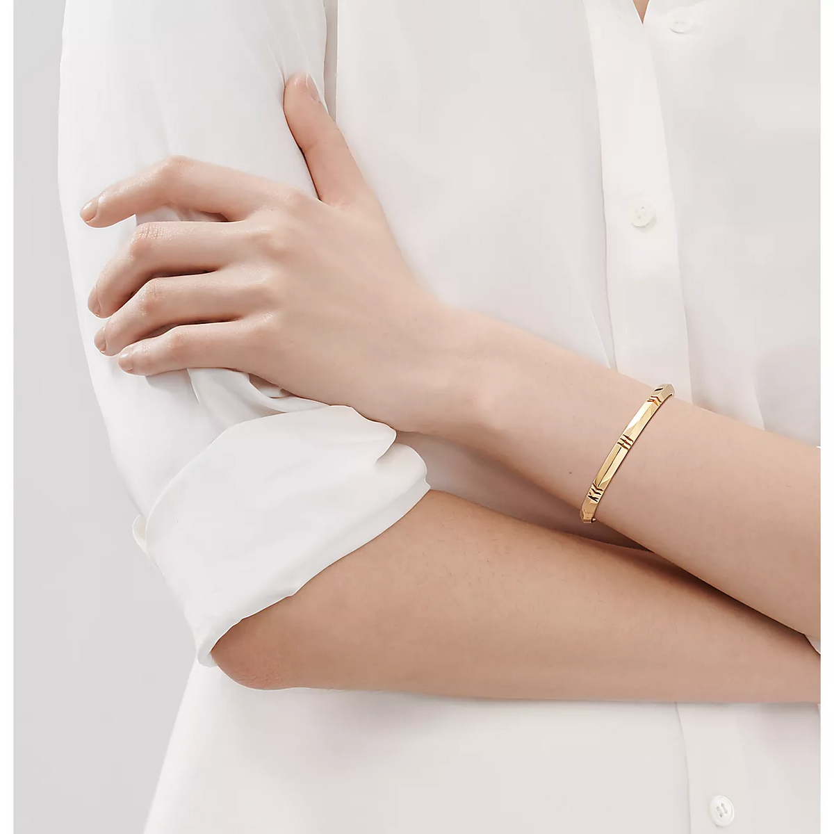 [Clover Jewelry]ATLAS X GOLD BRACELET