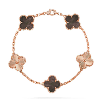 [⭐Clover Jewelry] CLOVER 5 MOTIF GRAY MOP BRACELET COLLECTION