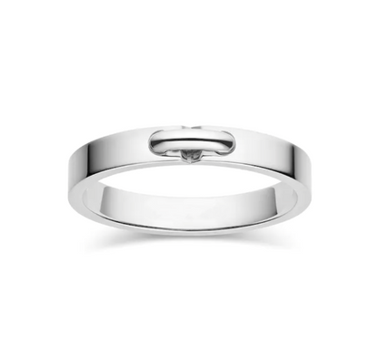 [⭐Clover Jewelry]ALLIANCE LIENS VIDENCE 3MM RING