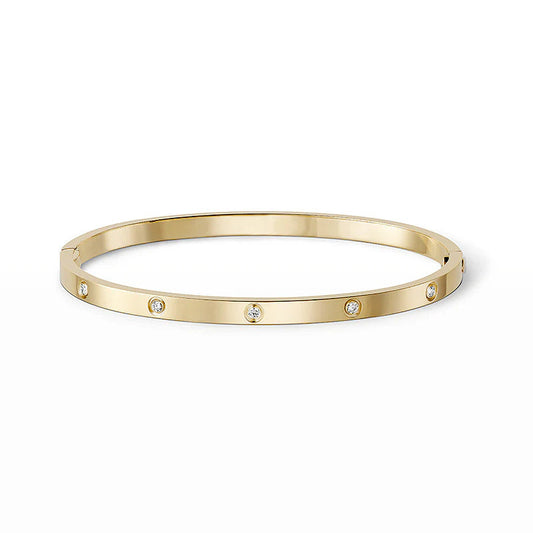 [⭐Clover Jewelry]LOVE BRACELET 3.65MM 10 DIAMONDS