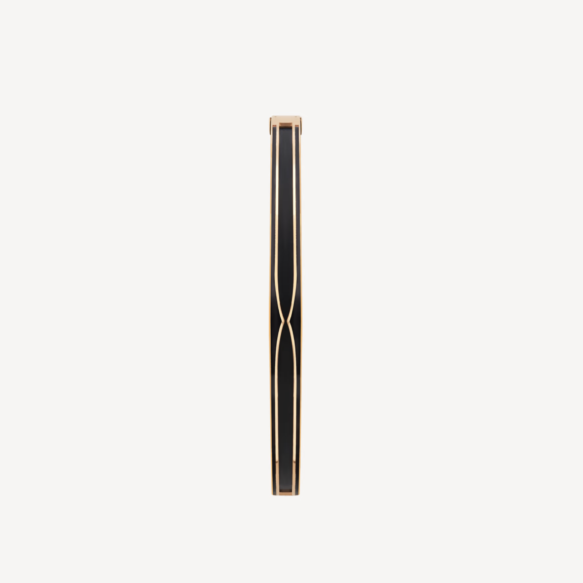 [⭐Clover Jewelry]ZERO 1 PINK GOLD WITH MATTE BLACK CERAMIC BRACELET