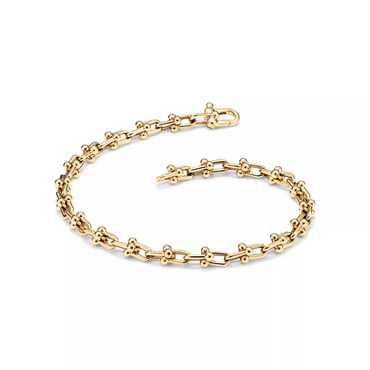 [Clover Jewelry]HARDWEAR MICRO LINK 44 MOTIF GOLD BRACELET