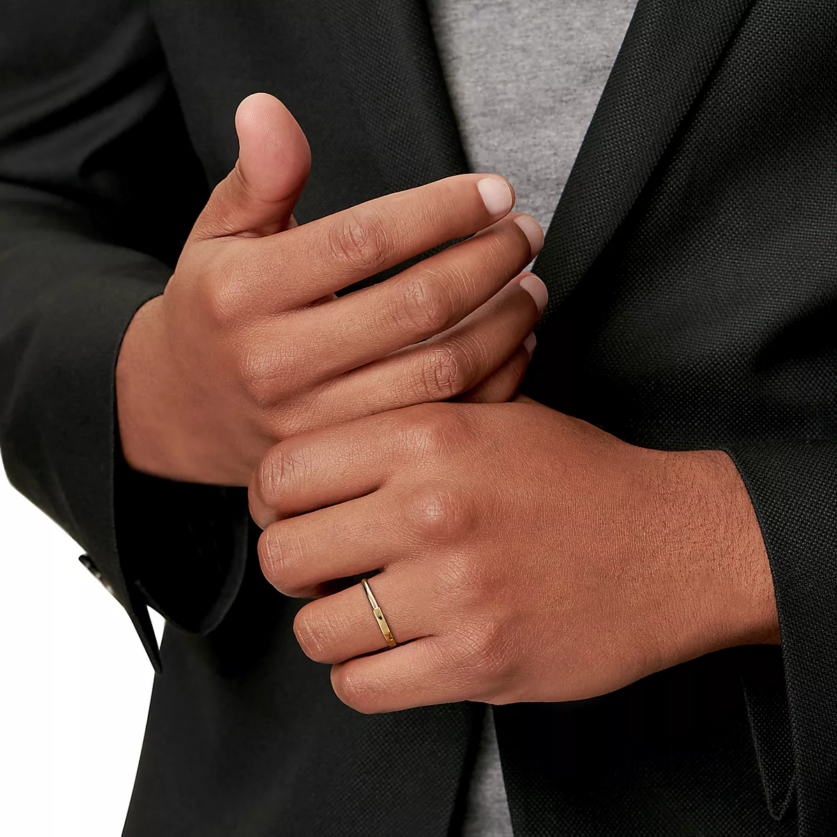[Clover Jewelry]LOCK RING GOLD