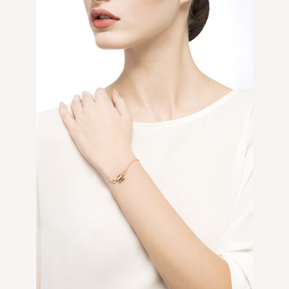 [⭐Clover Jewelry]ZERO 1 SOFT GOLD BRACELET