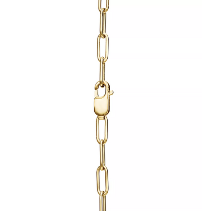 [Clover Jewelry]LOCK NECKLACE GOLD