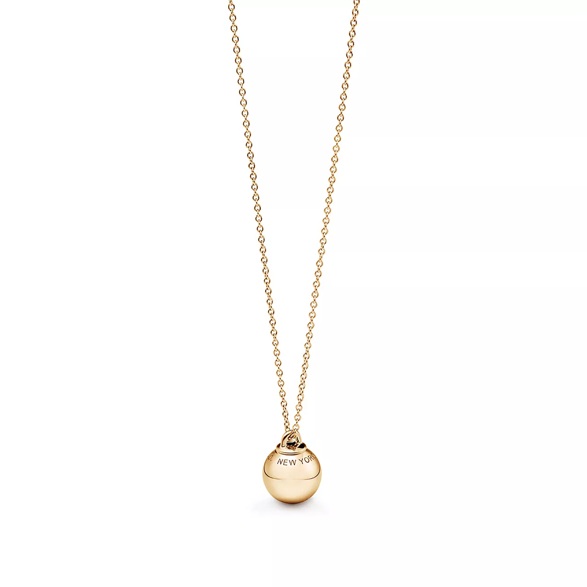 [Clover Jewelry]BALL PENDANT 12.75MM NECKLACE