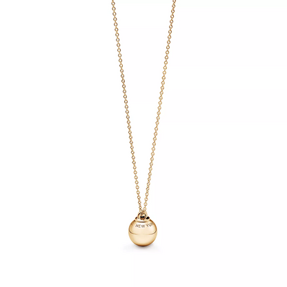 [Clover Jewelry]BALL PENDANT 12.75MM NECKLACE