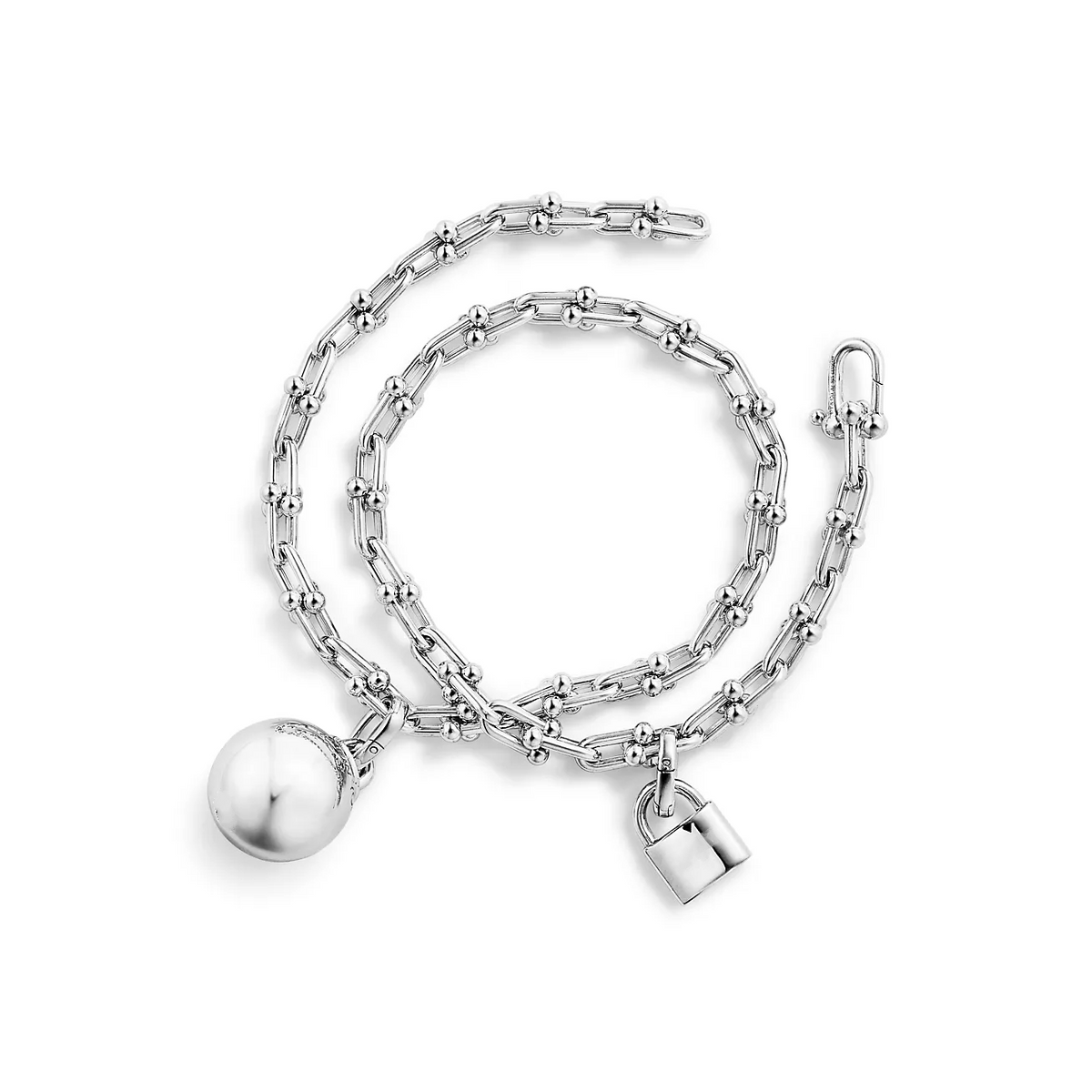 [Clover Jewelry]HARDWEAR SMALL WRAP SILVER BRACELET