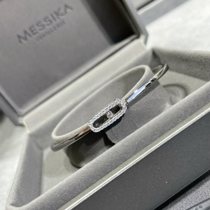 [⭐Clover Jewelry]Move Uno pavé flex bangle medium